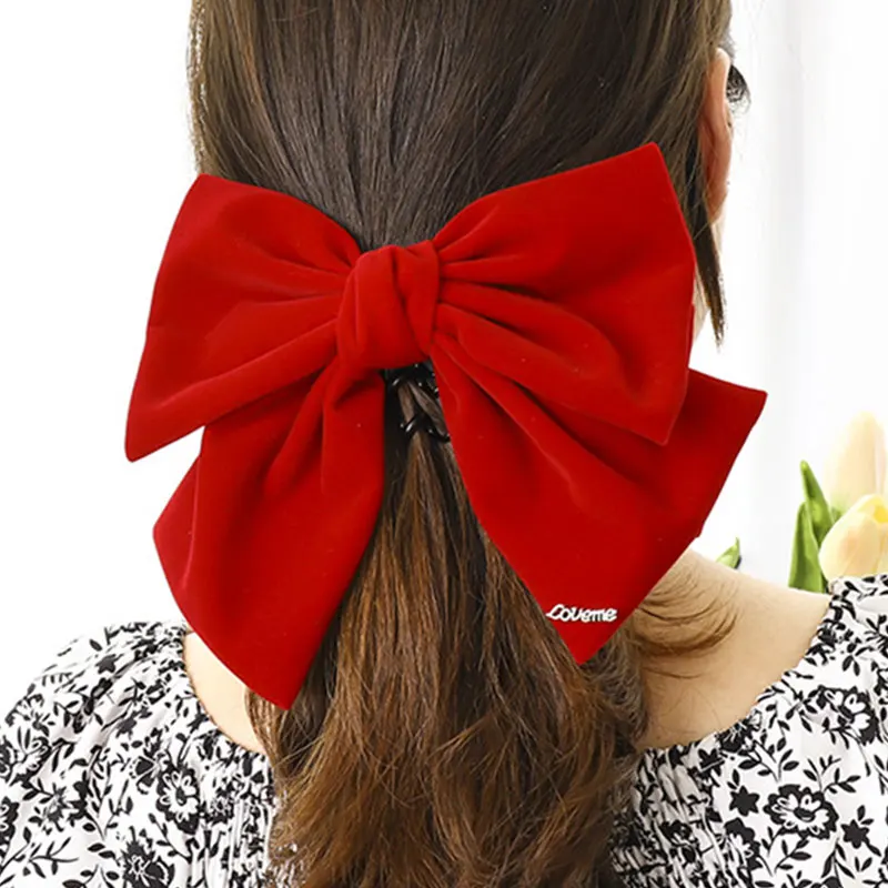 Женский зажим для волос с бантом аксессуары девочек шпильки бриллиантами
