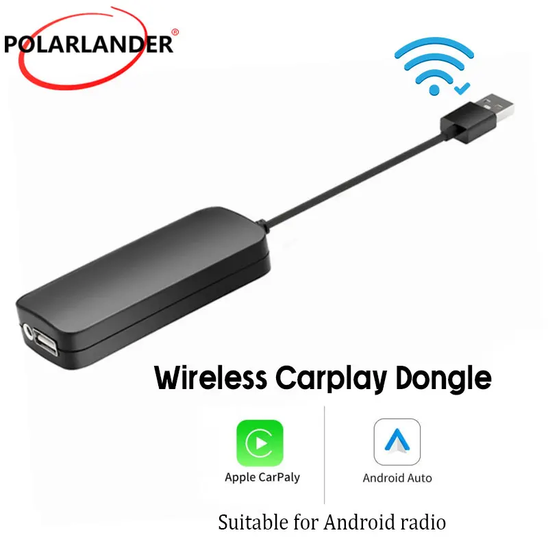 

Carplay module can customized WiFi 5 5V/220MA support Line car machine 28℃ Android master control-ARM wireless ABS Bluetooth 5