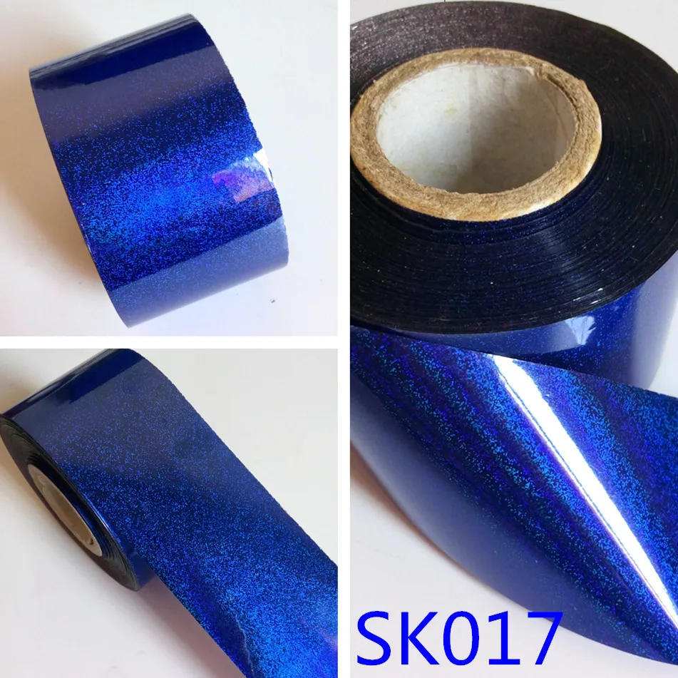 SK017 Голографический Хэллоуин Переводные фольга прозрачные наклейки для ногтей Тыква Шаньтоу Фольга для ногтей DIY маникюрные наклейки для ногтей - Цвет: SK017