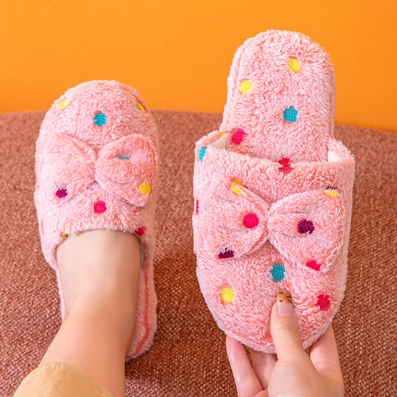 

Autumn Winter Slippers Women Home Plush House Warm Slippers Soft Sneakers Indoors Bedroom Dropshipping Shoes