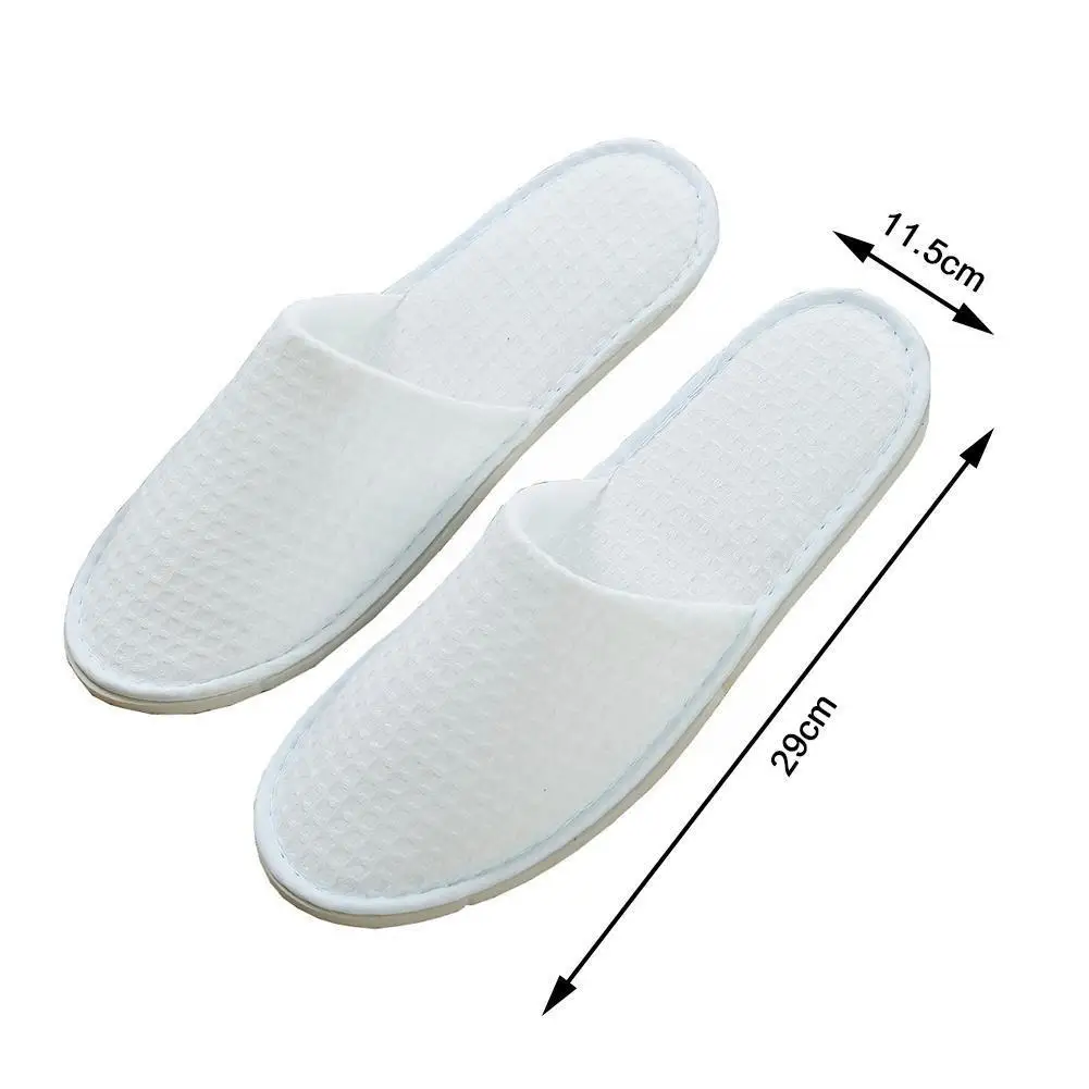 

Disposable Slippers Disposable Hospitality Slippers White Home Multipurpose Breathable Slippers Slippers Indoor Floor