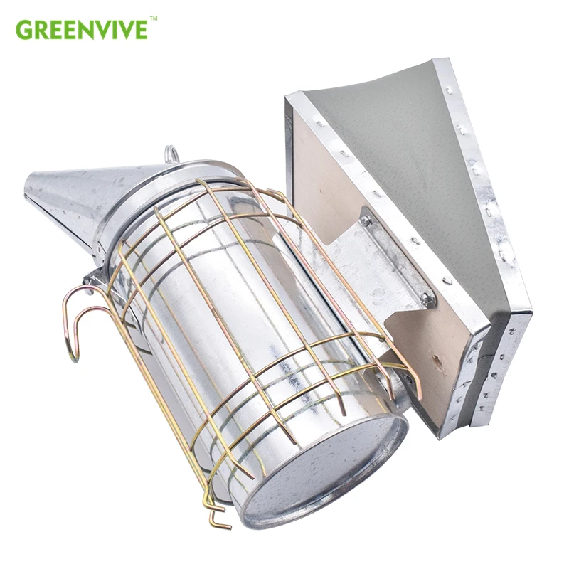 Ручной передатчик пчеловодства из нержавеющей стали инструмент для дымовой