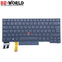new original gray no norwegian backlit keyboard for lenovo thinkpad t14 p14s gen1 gen2 laptop 5n21b08394 5n21b08357
