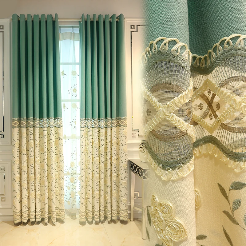 2020 Новый китайский стиль высокое качество затемненное окно залива роскошные