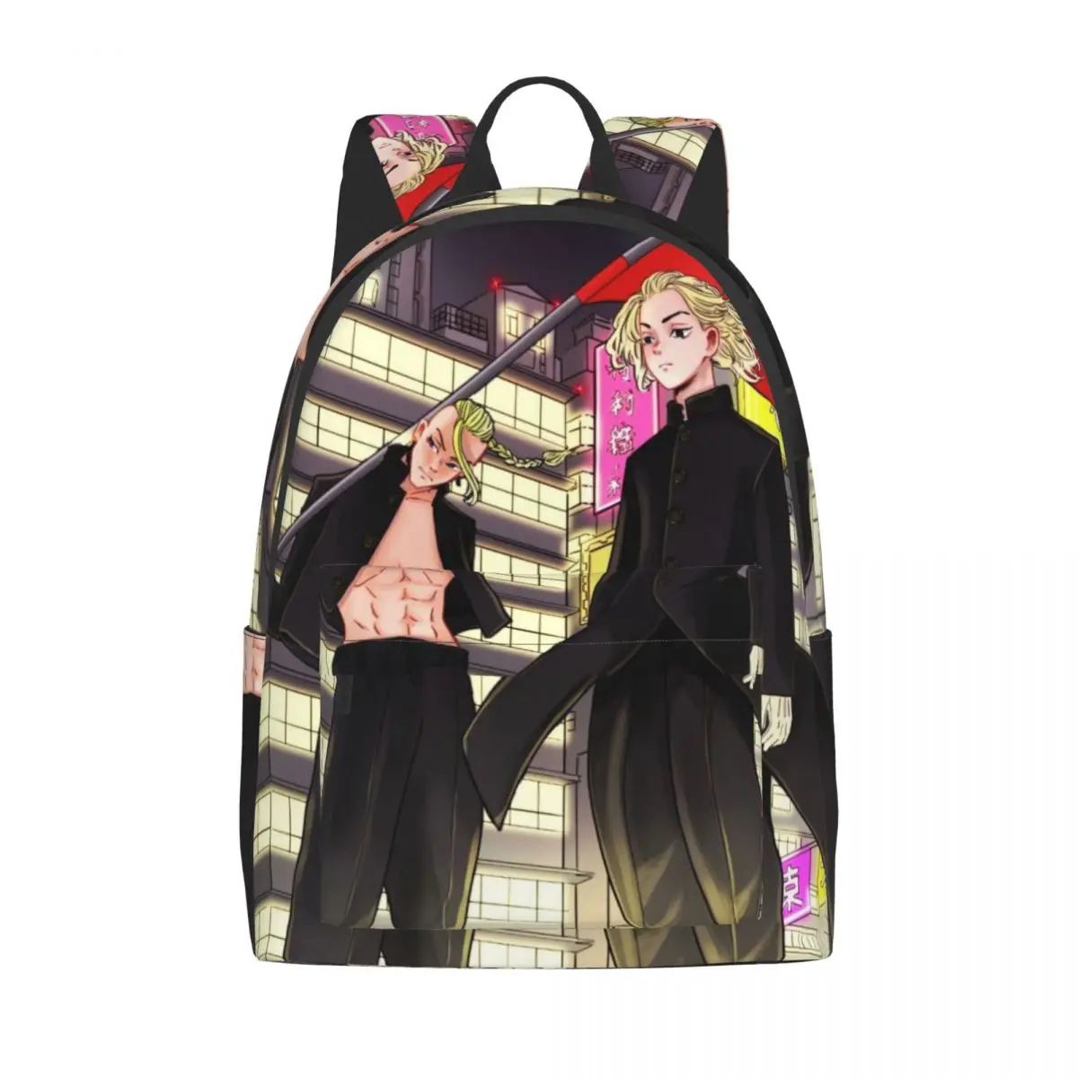 

Рюкзаки в стиле аниме Харадзюку, Kawaii Team Avengers Of Tokyo, рюкзаки высокого качества, школьная сумка для мужчин и женщин