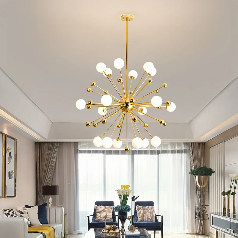 Бесплатная светодиодная стеклянная люстра современный дизайн потолочный