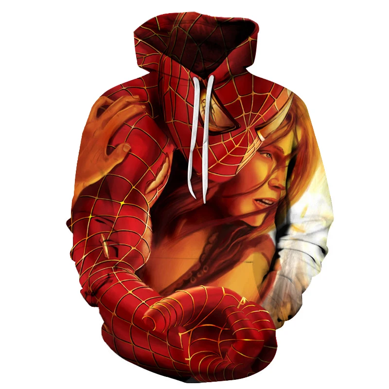 2019 новые толстовки с Marvel Comics 3D Толстовка капюшоном мужская толстовка Железным