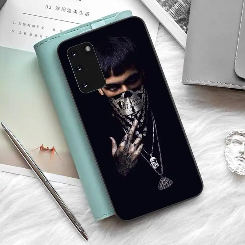 TOPLBPCS раппер аа настоящий мертвый окрашенный чехол для телефона Samsung S6 S10 5G S7 EDGE S8 S9