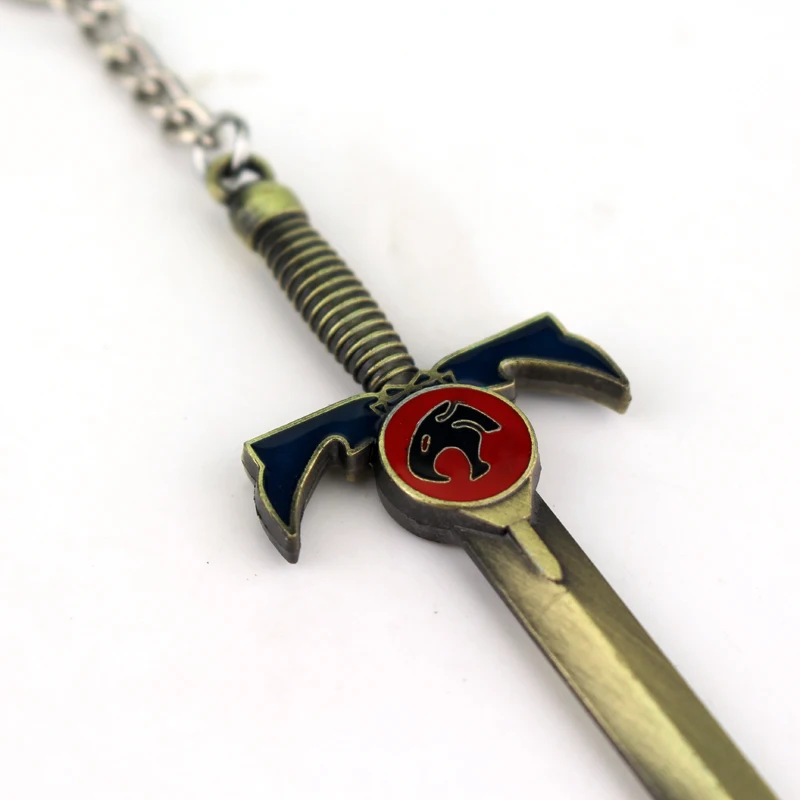 2 цвета Новые горячие Thundercats брелок в виде меча 12 см Длина Люкс меч приметы брелоки для поклонников сувениры