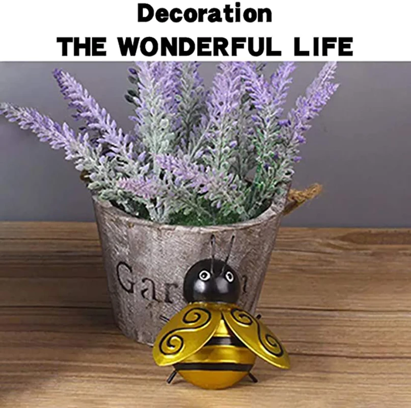 Декоративный Деревянный Шмель ностальгия настенное украшение садовый Двор