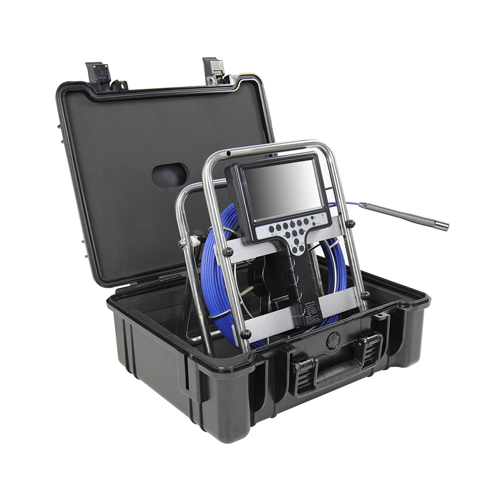 Эндоскоп с камерой для обследования канализационных труб 28 мм|Камеры