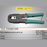 ht 315 wire rope crimping hand swagetool crimping tool wire crimpers with carbon steel for crimping network wire connector