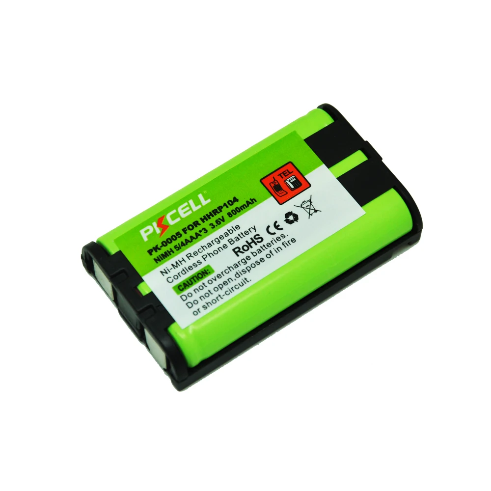 

1Pcs*PKCELL Ni-MH 5/4AAA 800mAh 3.6V Cordless Phone Battery HHR-P104 (PK-0005)