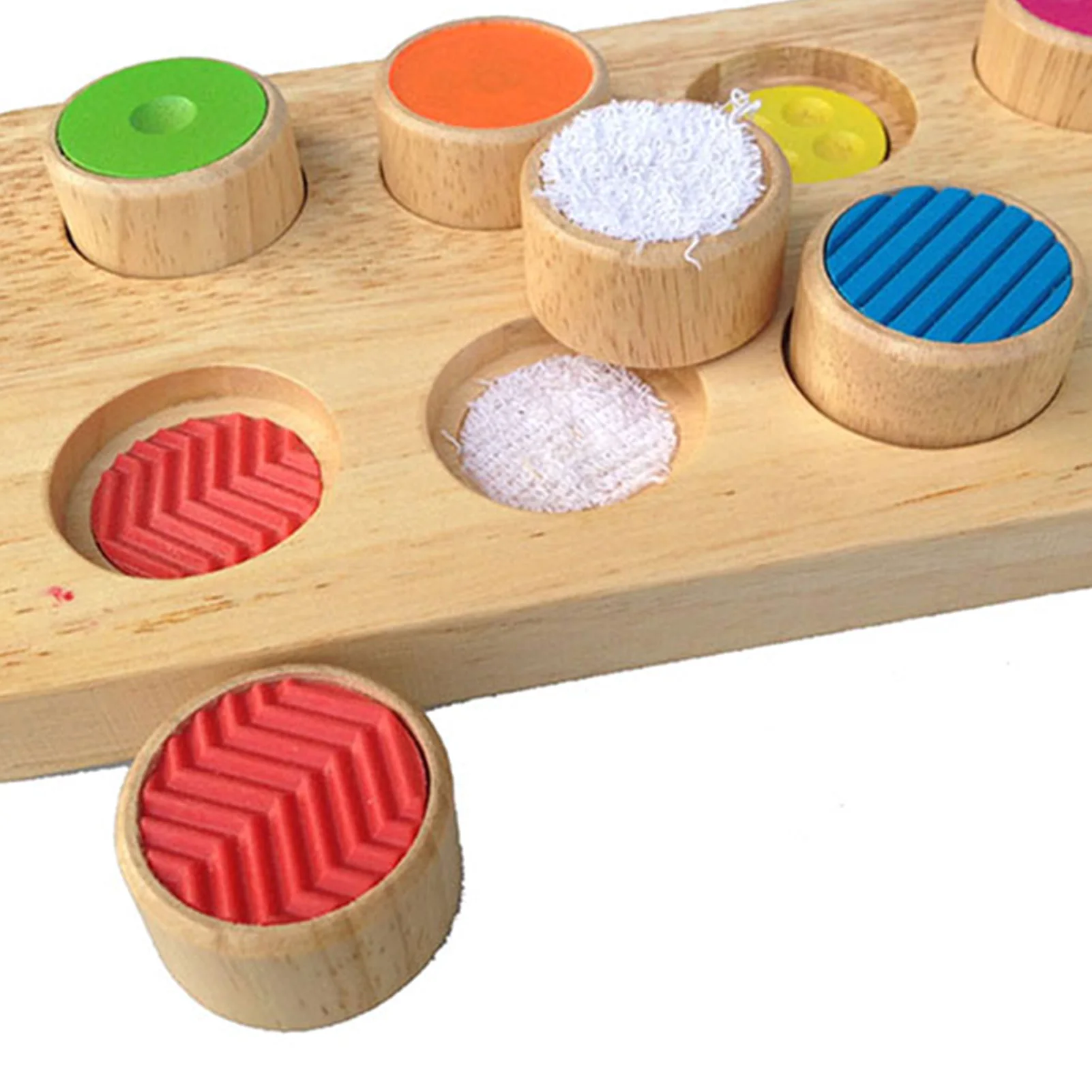 

Wooden Memory Touch Flap Baby Knowledge Color Early Education Training Toy Gifts