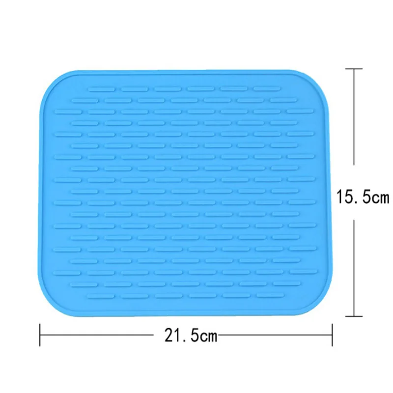 Кухонный термостойкий Настольный коврик нескользящий Силиконовый поднос для