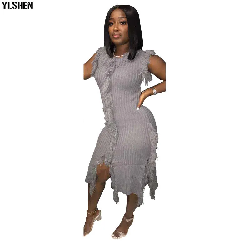 Африканские платья для женщин африканская одежда платье Африки Kint Tassel Dashiki