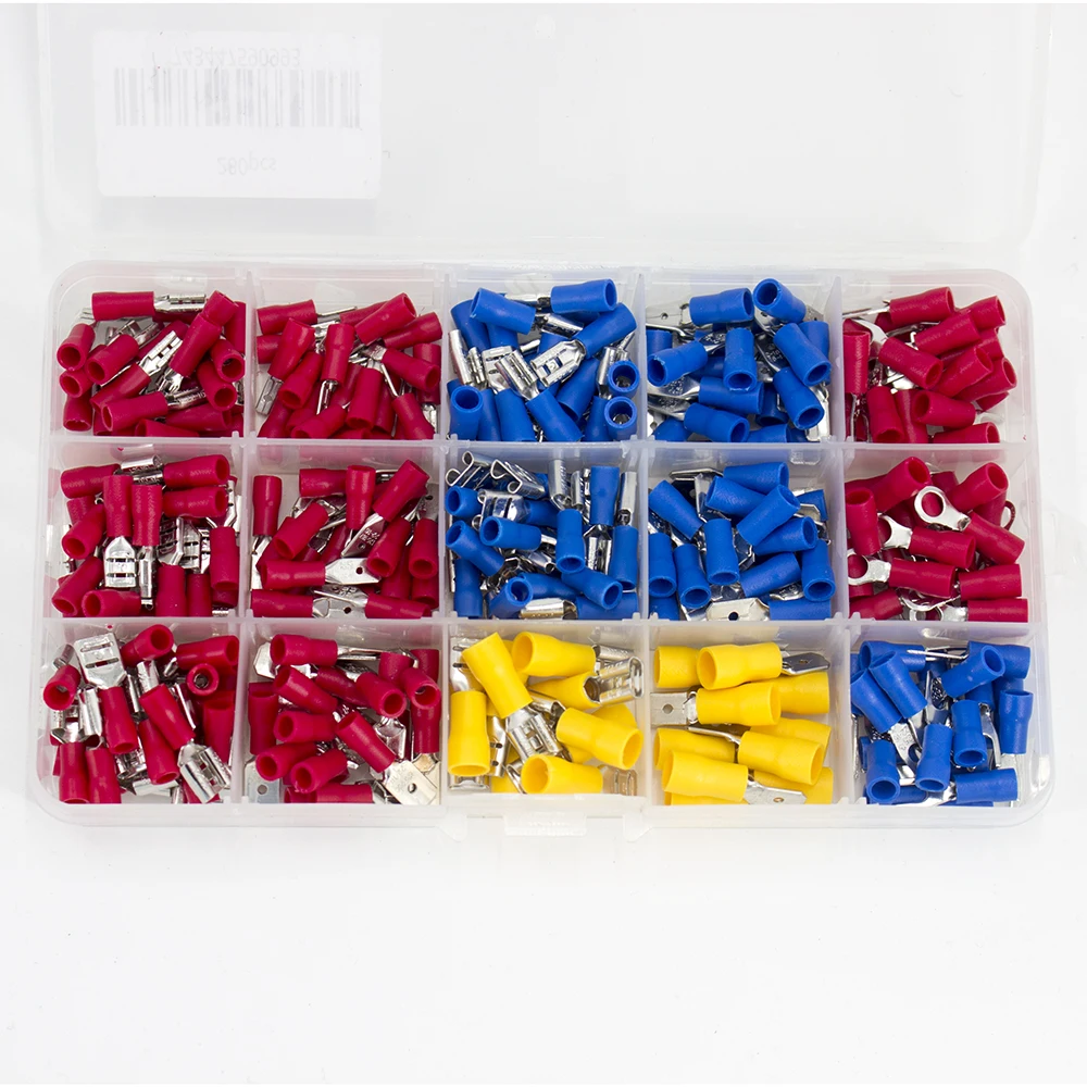 280 шт./компл. терминал Ассорти Электрический провод Кабельный соединитель