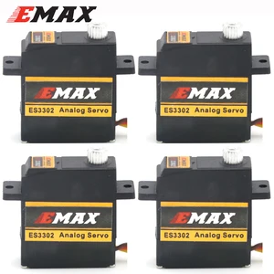 Emax ES3302 4,8 V6,0 V 2,42.8kgf.cm металлическая Шестерня аналоговый мини-сервопривод для радиоуправляемого самолета вертолета планера игрушек