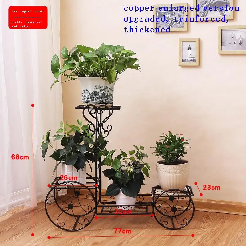 

Dekarosyon Decor Terrasse Balcony Decoration Planten Standaard Dekorasyon Balkon Balcon Shelf Plant Stand Flower Iron Rack