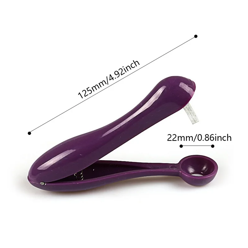 

5'' Corer Plastic Cherry Pitter Fruit Olive Core Remove Kitchen Gadget Fast Remove Cherry Core Seed Remover Kitchen Tool Accesso