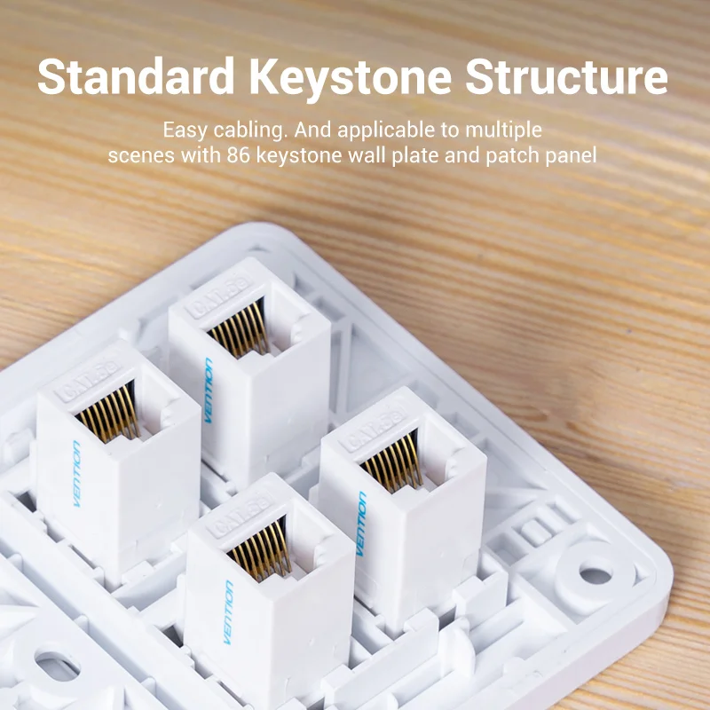 Модульный Ethernet кабель Vention Cat5E разъем RJ45 Cat 5E защитный сетевой для кабеля