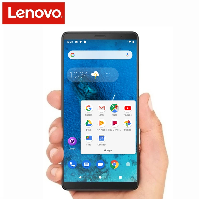 Оригинальный телефон Lenovo Tab V7 PB 6505MC пикселей 3 Гб оперативной памяти 32 ГБ ROM
