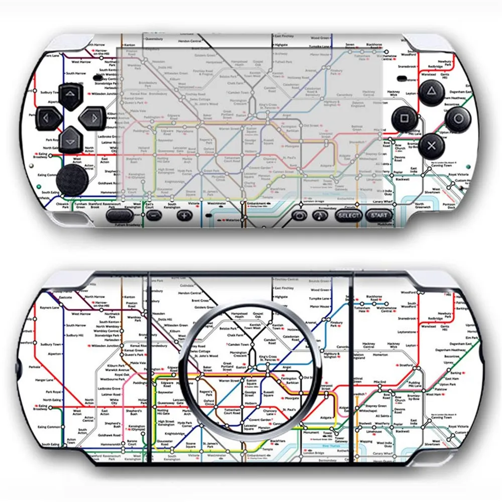Чехол-наклейка для PSP 3000 | Электроника