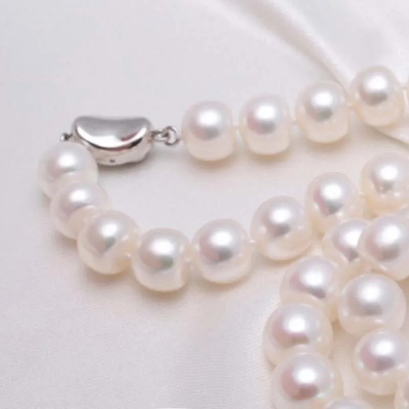 Подлинное Настоящее чистое Твердое Серебро 925 пробы Пряжка фасоль застежка