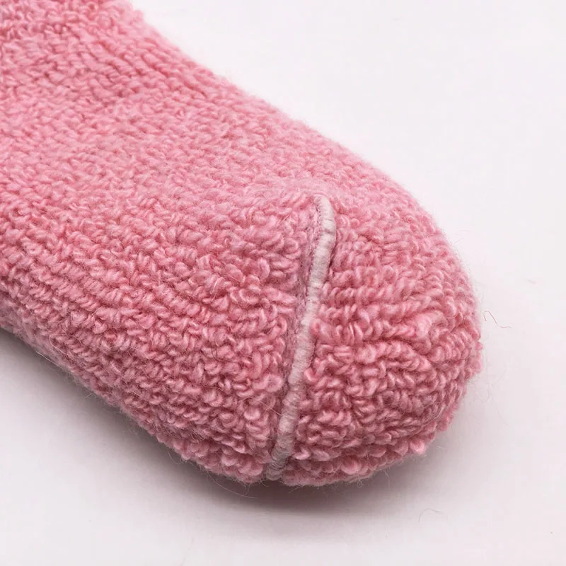 Детские носки из натуральной шерсти толстые зимние мягкие теплые для девочек