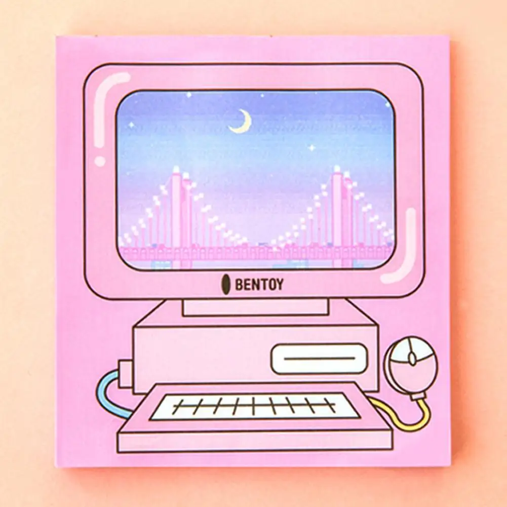 Compute форма Липкие заметки различные красочные самоклеющиеся колодки липкие