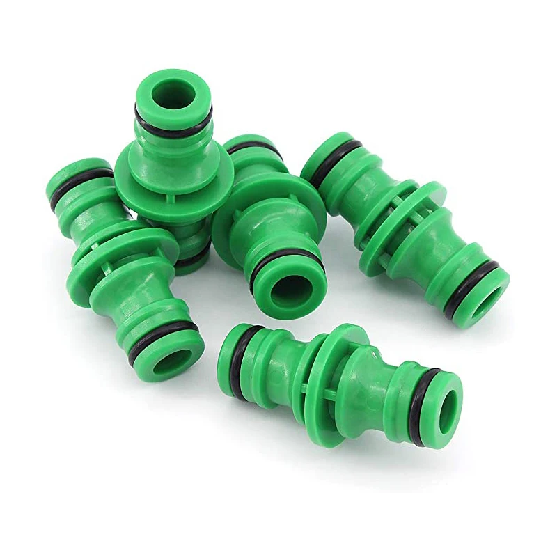 sprinkler winterization kit 10PCS Double Male Hose Connectors Garden Water Irrigation Connector Joints Pipe For 1/2 inch Hose Tap Branch Connector raised bed drip watering kit