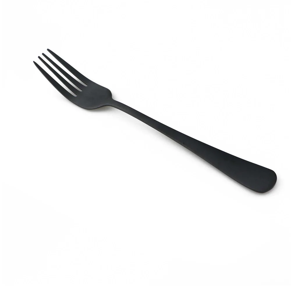 16 шт. высококачественный синий черный набор посуды из нержавеющей стали западные