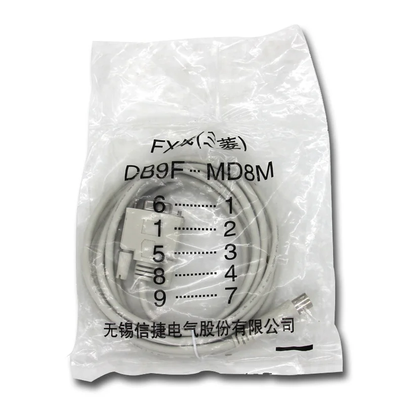 Оригинальный ПЛК линия связи серии FX RS422 порт и соединение с сенсорным