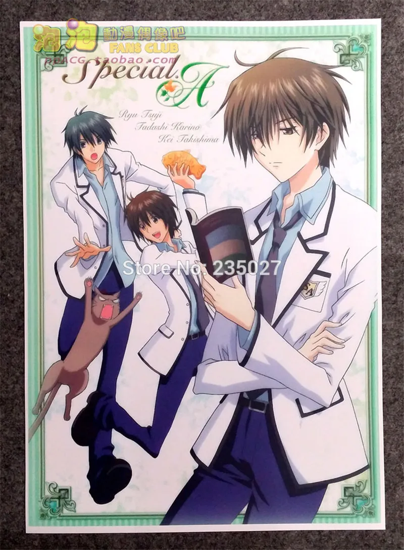 Постер аниме 8 шт./компл. Кэй такишима ханазоно Хикари настенные картины для