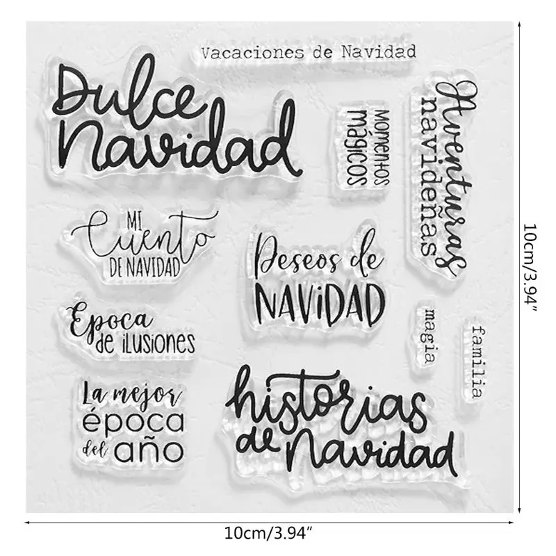 Прямая поставка. Силиконовая прозрачная печать DIY Скрапбукинг рельефная