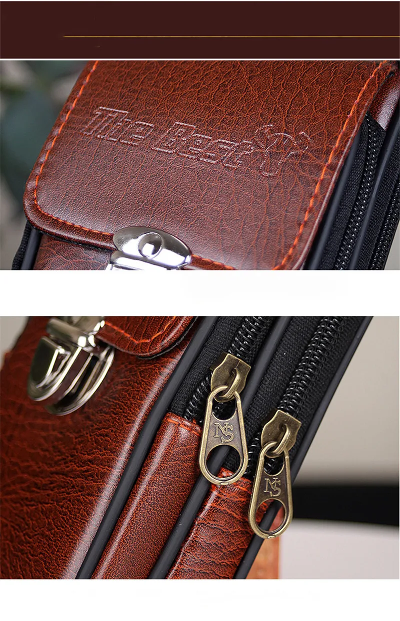 Universal 5.5inch Mobile Phone Pouch for iPhone for Samsung for Huawei Multifunction Waterproof Waist Bag for Outdoor Wear Purse