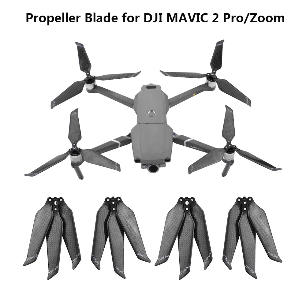 Новый малошумный карбоновый Пропеллер для DJI MAVIC 2 Pro/Zoom Propeller Drone Сменные
