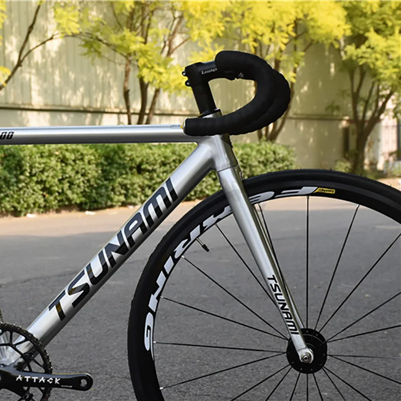 Фиксированная Рама для велосипеда TSUNAMI SNM100 алюминиевая рама односкоростная