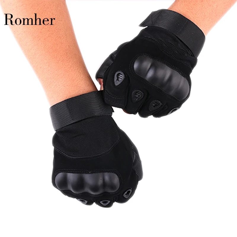 Тактические жесткие перчатки на концах пальцев мужские армейские военные боевые