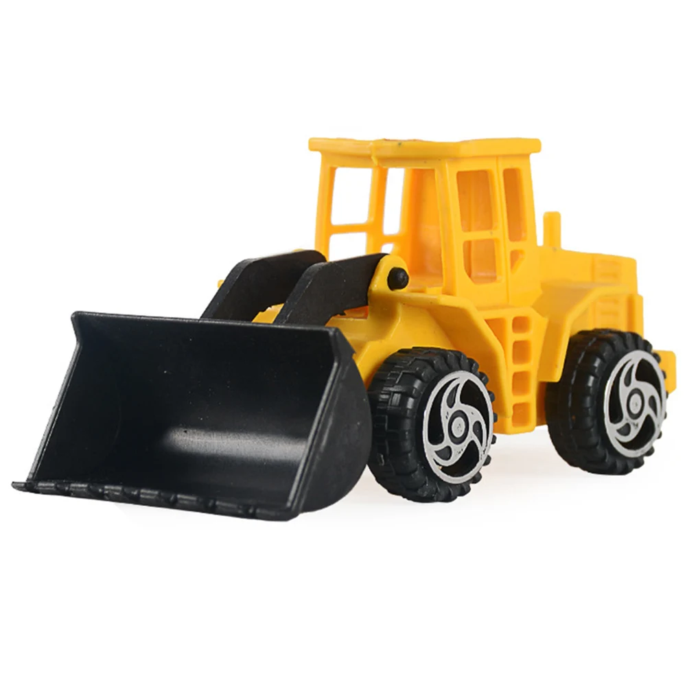 

6pcs Children Mini Alloy Engineering Excavator Inertia Sliding Car Set Toys