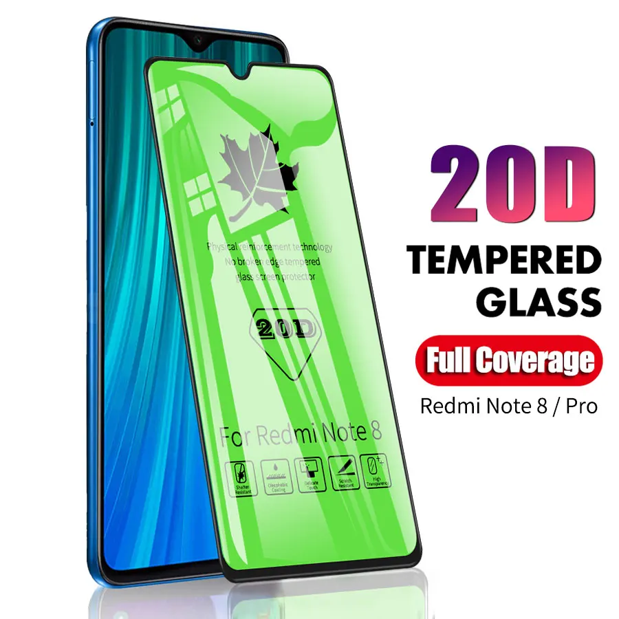 20D полное клеевое покрытие закаленное стекло для Xiaomi Mi 9 9T Pro 8 Lite A3 CC9e Mix 3 Redmi Note 7 K20