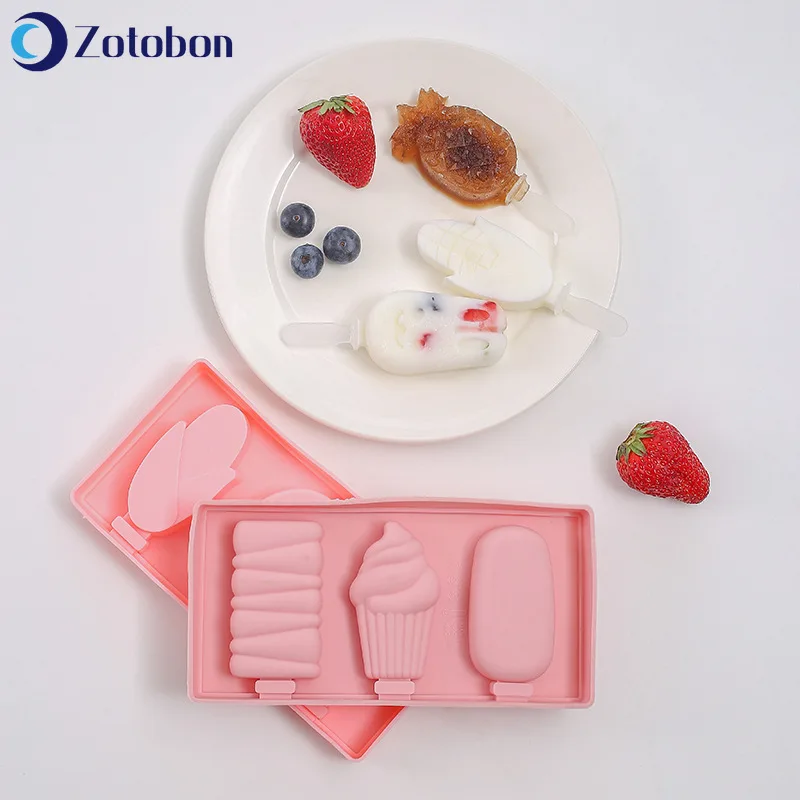 ZOTOBON силиконовые формы для Фруктового мороженого ручной работы милые ножки в
