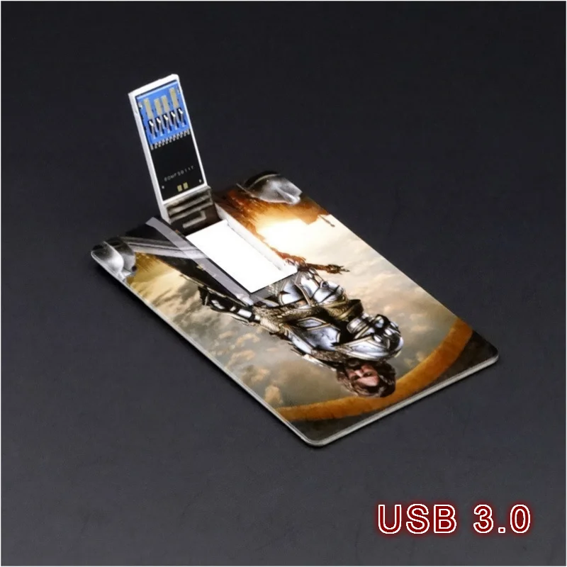 Индивидуальные Photopraphy логотип компании USB3.0 визитная карточка usb флэш накопитель