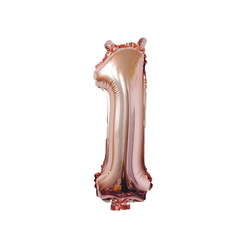 

40Inch Digital Aluminum Film Balloon Set Colorful Birthday Party Wedding Decoration Anniversary Globals Gold Decor