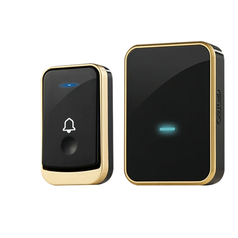ABKK Водонепроницаемый дверной звонок умный беспроводной 300 м дистанционный 45