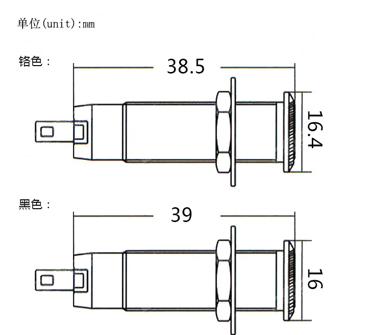 Резьбовой цилиндр выходной разъем для гитары бас-разъем 1/4 дюйма 6 35 мм пикап