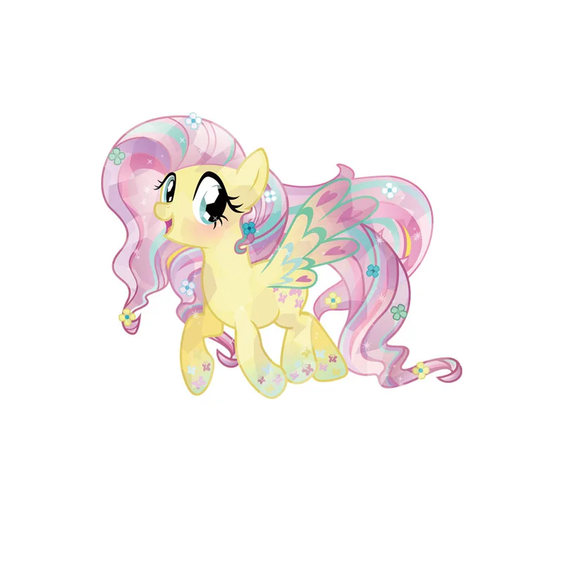 1 шт единорог мультфильм многоцветный мой маленький конь Сделай Сам Baoli стикер