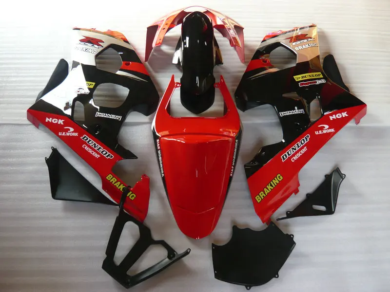 Комплект обтекателей для мотоцикла GSXR600 750 K4 04 05 GSXR 600 GSXR750 2004 2005 ABS Горячий красный