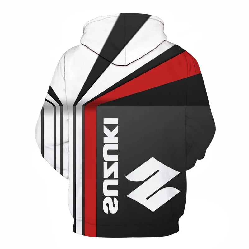 

2021 New Suzuki Car Logo Hoodie 3D Pattern Harajuku Series Casual Pullover Men Top