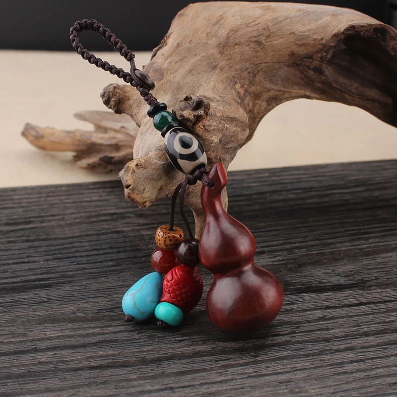 Эбеновое дерево тыква украшение подвеска автомобильный брелок|Брелоки| |